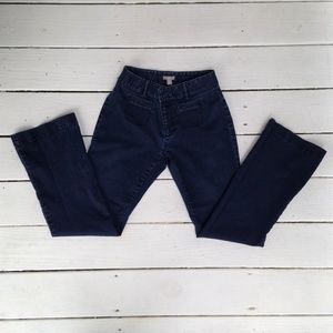 J. Jill Bootcut Stretch Womens Dark Blue Jeans 2 P